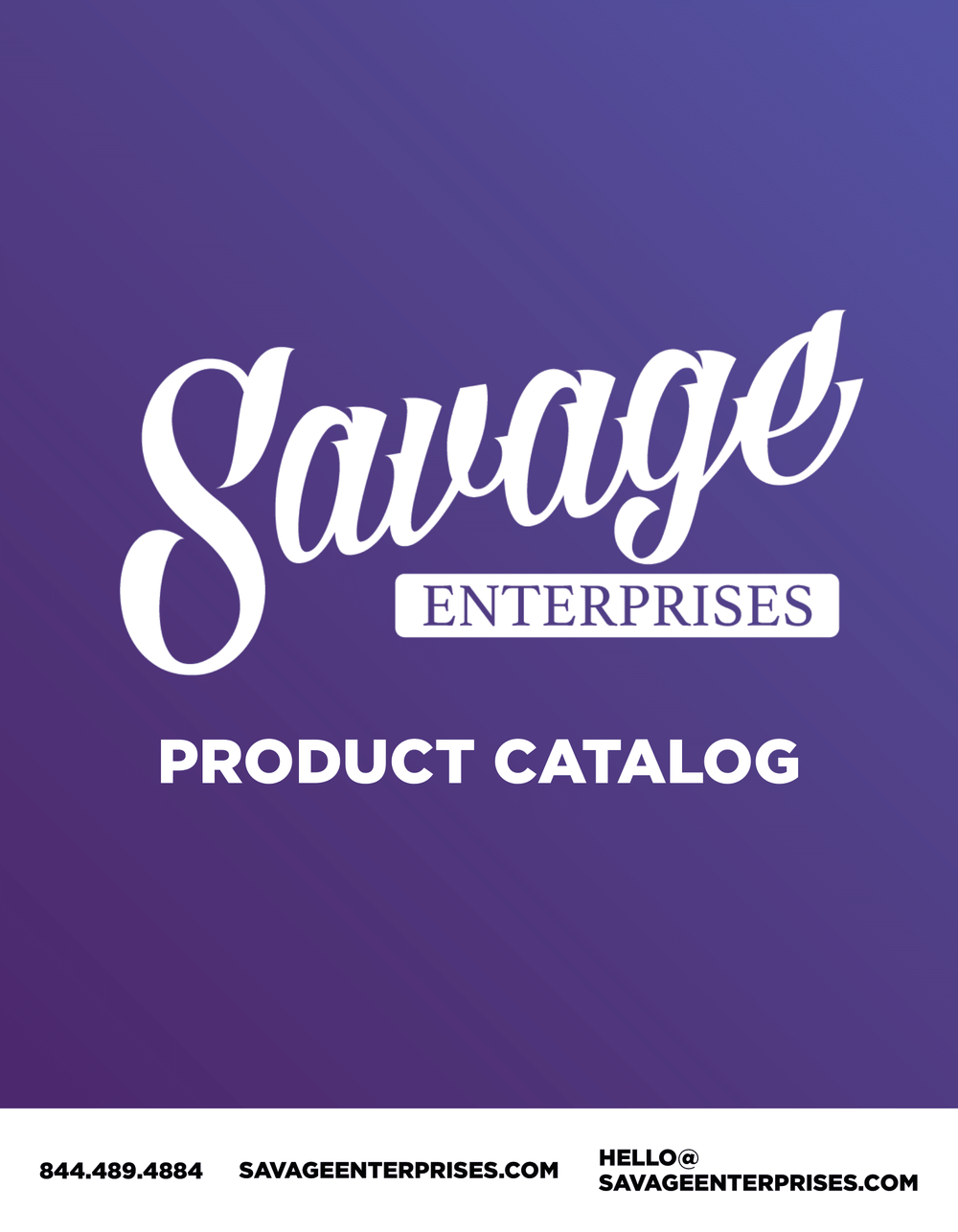 Savage Enterprises Digital Catalog